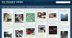 Desktop Screenshot of mymoneydesk.com